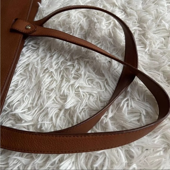 Burberry Packable Shopping Tote in Canvas & Leather - Picture 3 of 8